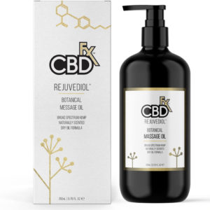 CBDfx Rejuvediol Massage Oil 200ml 150mg