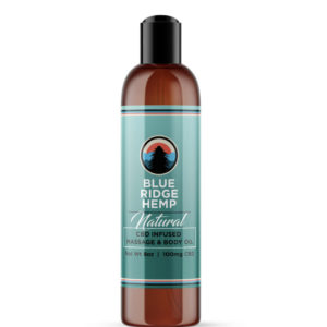 Blue Ridge Hemp Co. CBD Massage Oil 100mg