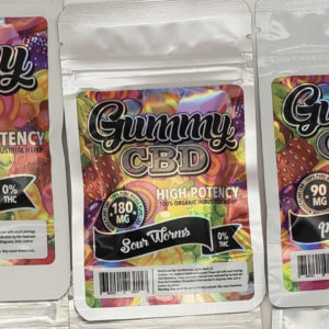 CBD Gummy Brand Gummies 90-180mg - Assorted Flavors