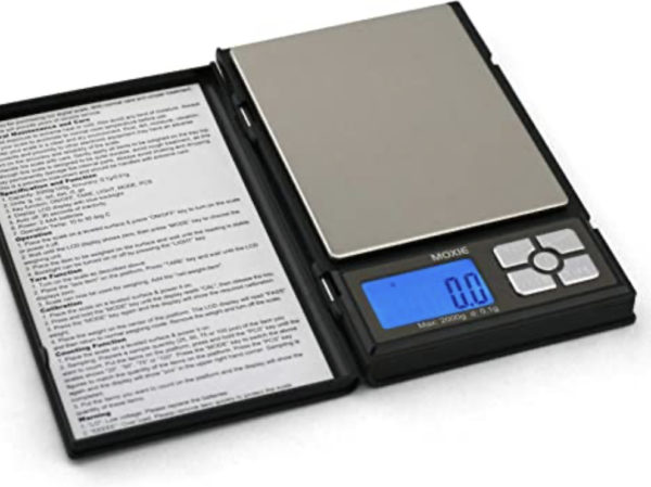 Truweigh Moxie Digital Mini Scale 2000g x .1g