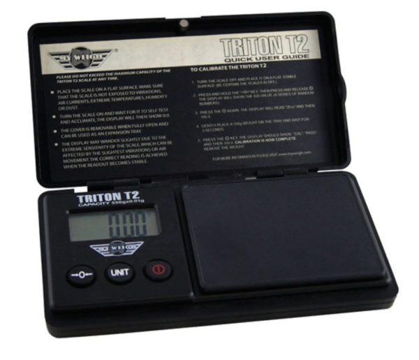 Triton T2 400g x .01 Digital Scale