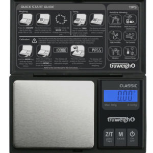 Truweigh Classic Digital Mini Scale 100g x .01g