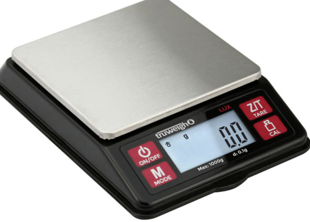 Truweigh Lux Digital Scale 1000g x .1g