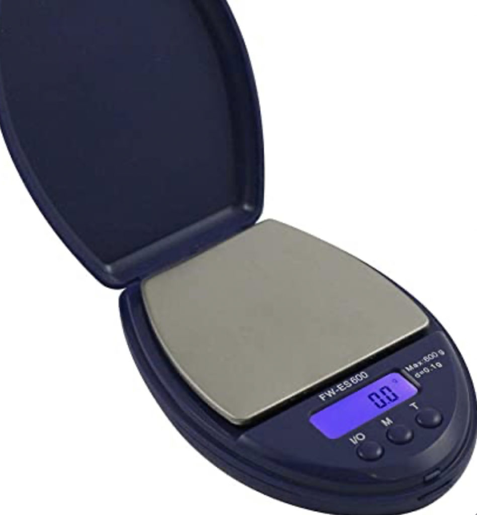 FastWeigh 600g x .1g Digital Pocket Scale - Smokey Shay’s