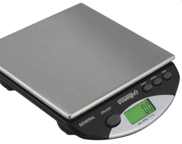 Truweigh General Compact Bench Scale 3000g x .1g
