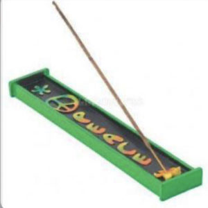 10” Peace Incense Burner
