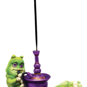 Caterpillar Standing Incense Burner