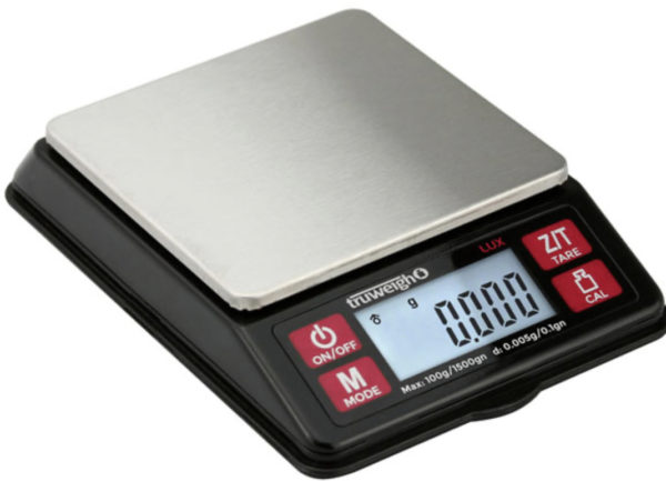 Truweigh Lux Digital Scale 100g x .005g