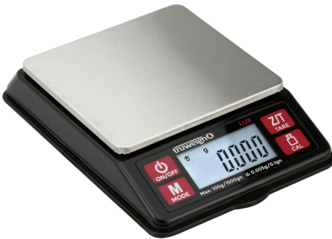 Truweigh Lux Digital Scale 100g x .005g