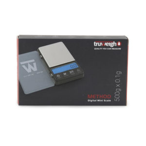 Truweigh Method Digital Mini Scale 500g x .1g
