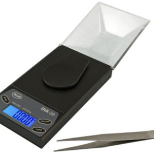 AWS DIA-20 Flip Lid Digital Scale .001g