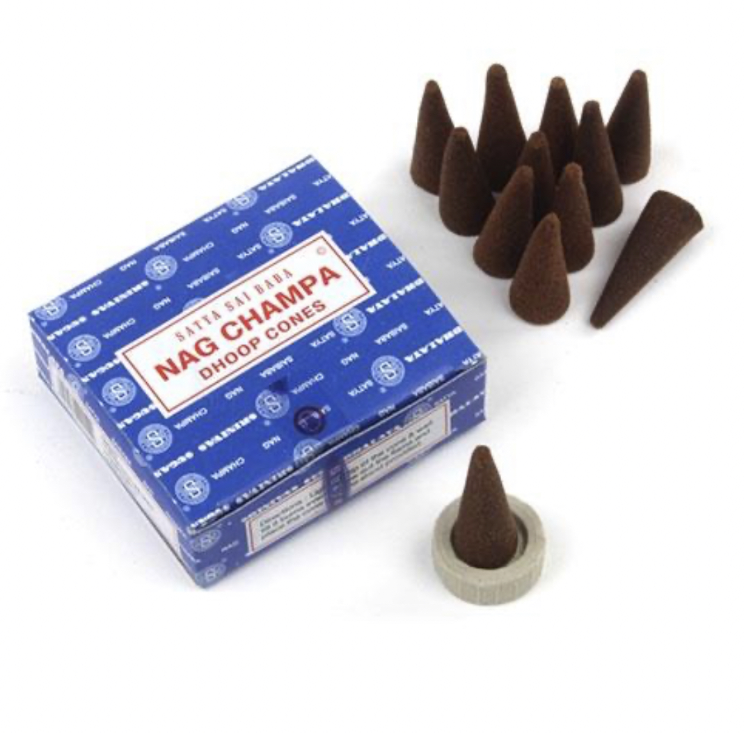 Satya Nag Champa Iconic Incense Sticks & Cones - Image 3
