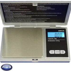 AWS 70g x .01 Digital Pocket Scale