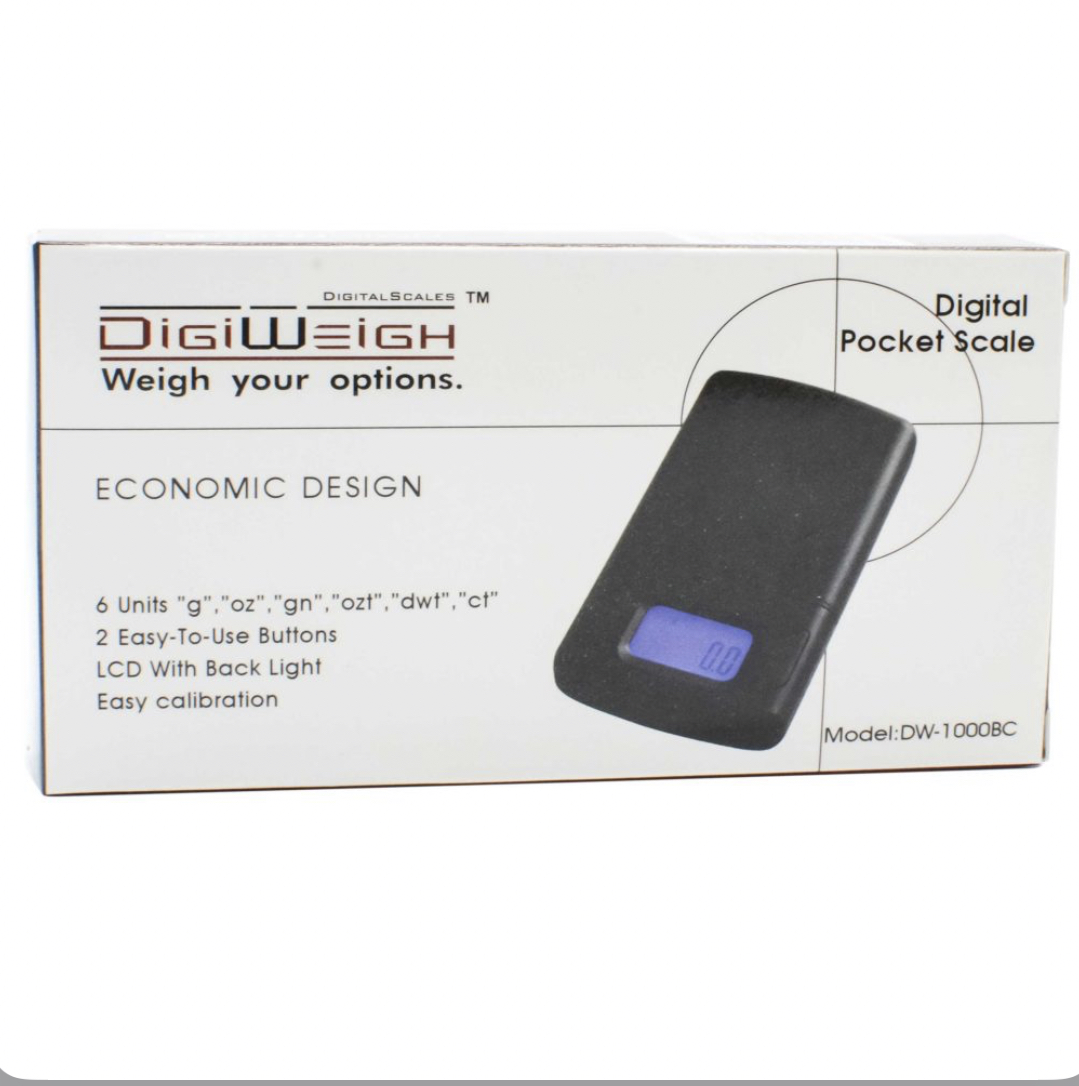 DigiWeigh 1000g x .1g Digital Scale