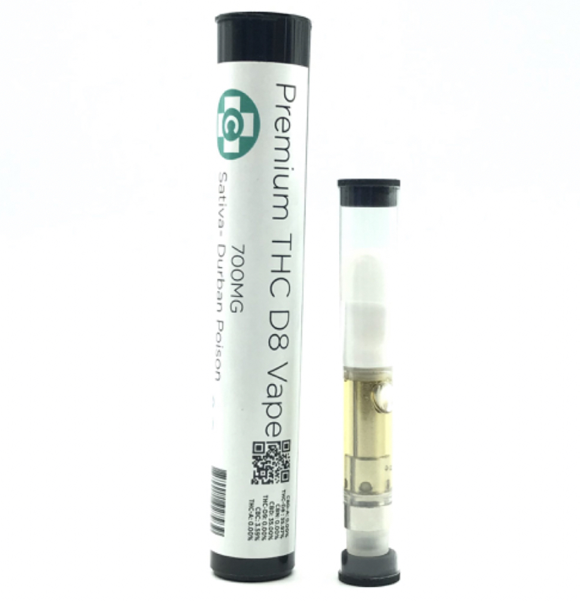 Concentrated Concepts THCd8 700mg Cartridge - Various Strains