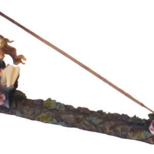 10” Dark Fairy & Flowers Incense Burner