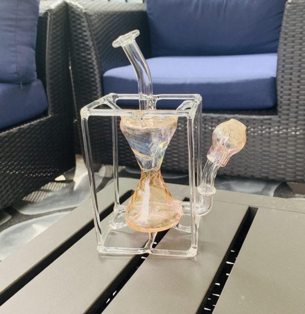 Ricky Bobby Glass Soptic Hour Glass Rig