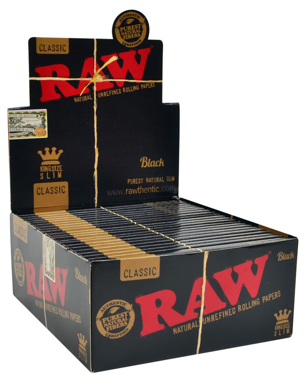 Raw Black Rolling Papers