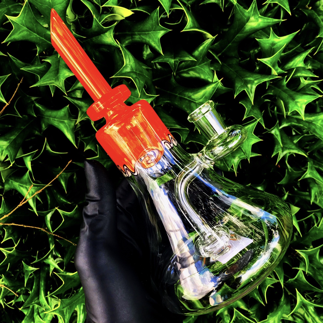 Mr. B Glass Hot Sauce Rig