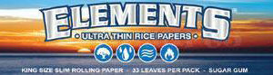 Elements King Size Slim Rolling Papers