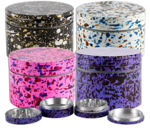 Splatter Aluminum Grinder - 2" 4pc
