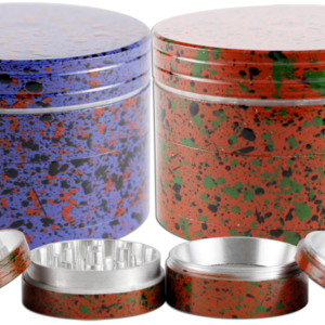 Splatter Aluminum Grinder - 2.5" 4pc