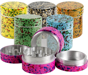 Splatter Aluminum Grinder - 1" 4pc