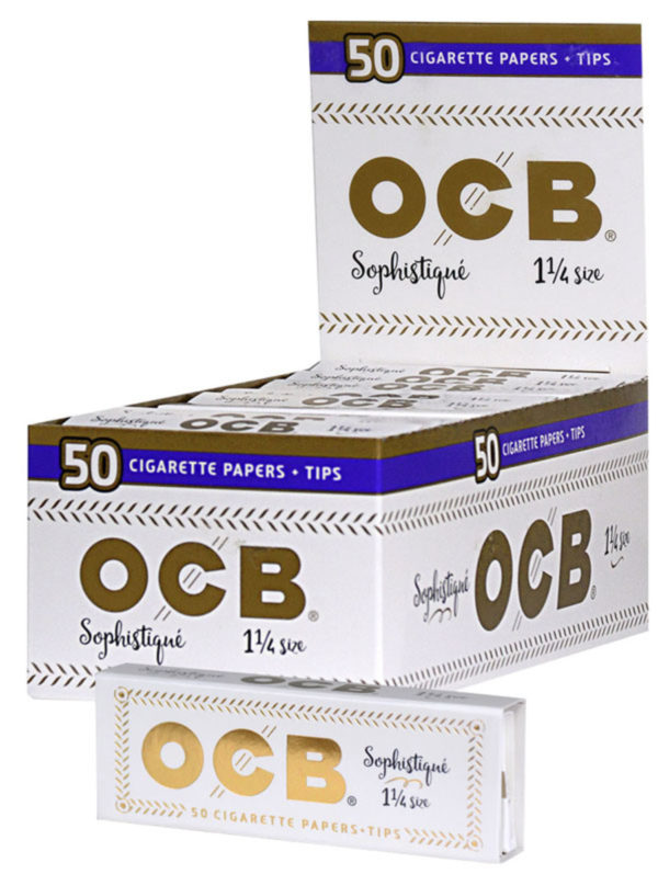 OCB Sophistique 1-1/4 Rolling Papers & Tips
