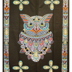 Owl Tapestry - 54"x86"