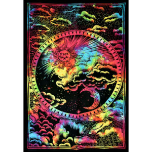 ThreadHeads Majestic Sky Multicolor Tapestry | 55" x 83"