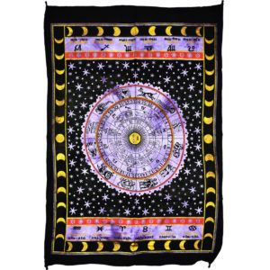 ThreadHeads Zodiac Signs Mini Tapestry Wall Hanging | 30" x 40"