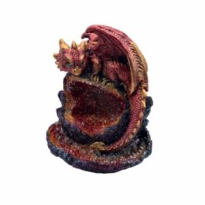 Red Dragon Backflow Incense Burner