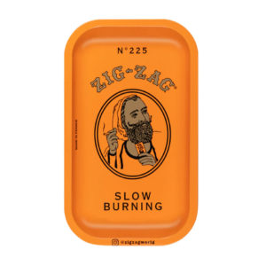 Zig Zag Rolling Tray Orange
