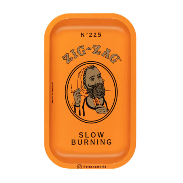 Zig Zag Rolling Tray Orange