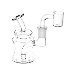 Clear Glass Mini Rig | 4"