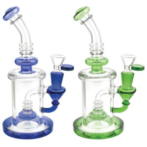 Disc Perc Waterpipe - 8.25"