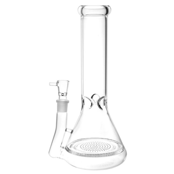 Epic Honeycomb Perc Beaker Glass Water Pipe | 12"