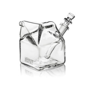 GRAV Sip Series Milk Carton Bubbler - 4"