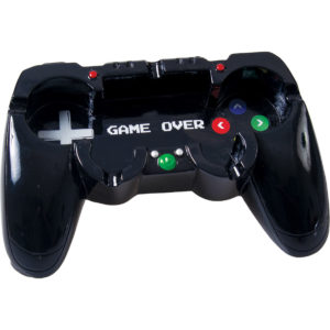 Game Controller Shape Polyresin Ashtray | 7.75" x 5"