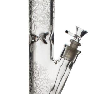 Glow in the Dark Tree Water Pipe - 13.5"