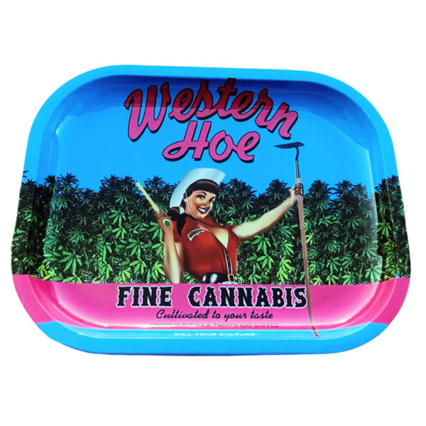 Kill Your Culture Rolling Tray | 7" x 5.5" | Western Hoe