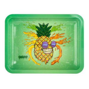 Ooze Designer Series Rolling Tray | Mr. Pineapple | 10" x 7"