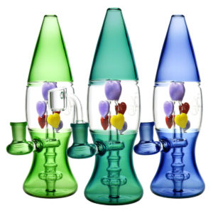 Pulsar Hearts Lava Lamp Rig | 9"
