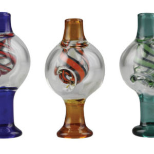 Pulsar UV Bubble Swirl Carb Cap - 25mm