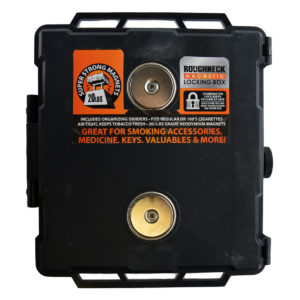 Roughneck Magnetic Locking Box | 6" x 5.5"