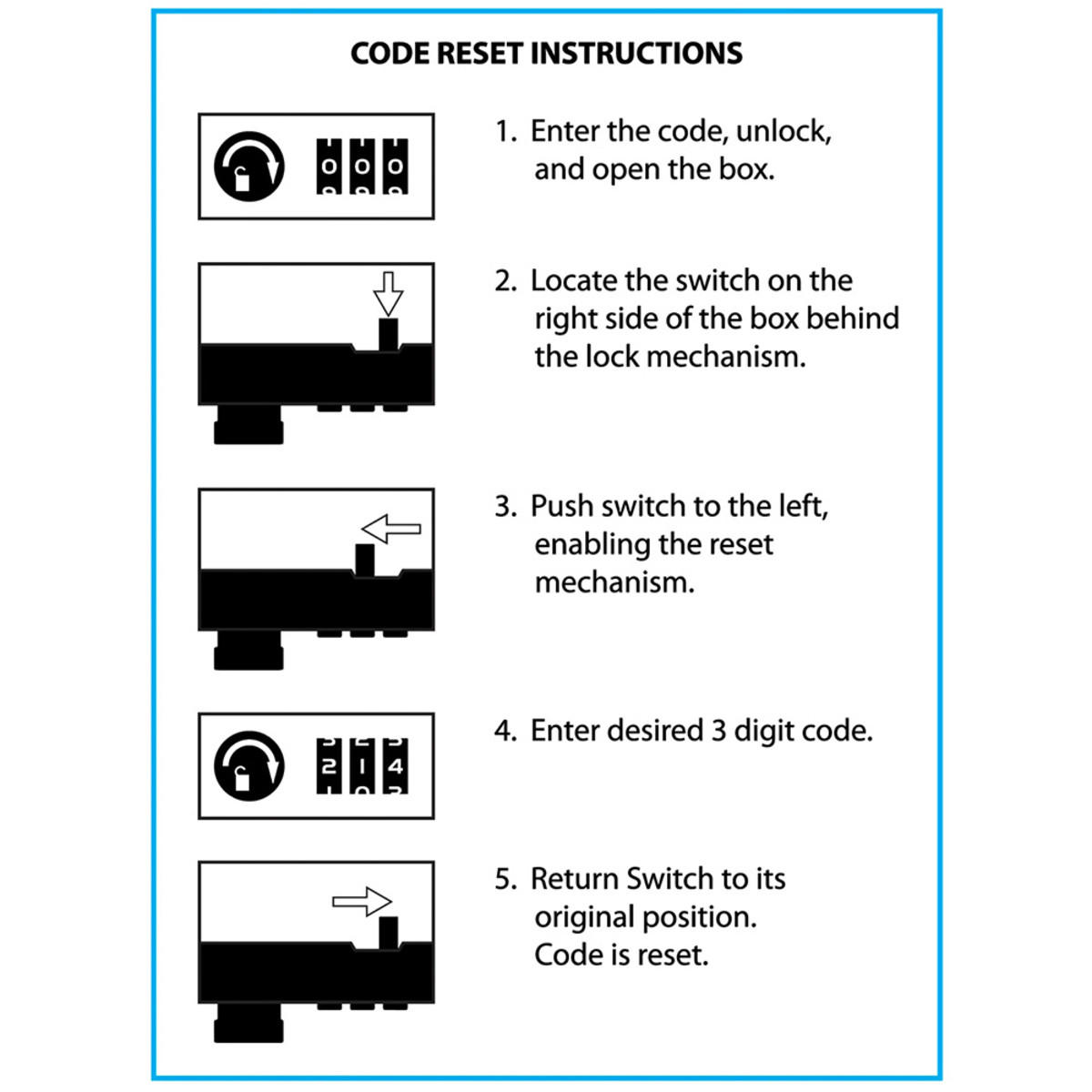 Roughneck Magnetic Locking Box | 6" x 5.5" - Image 2