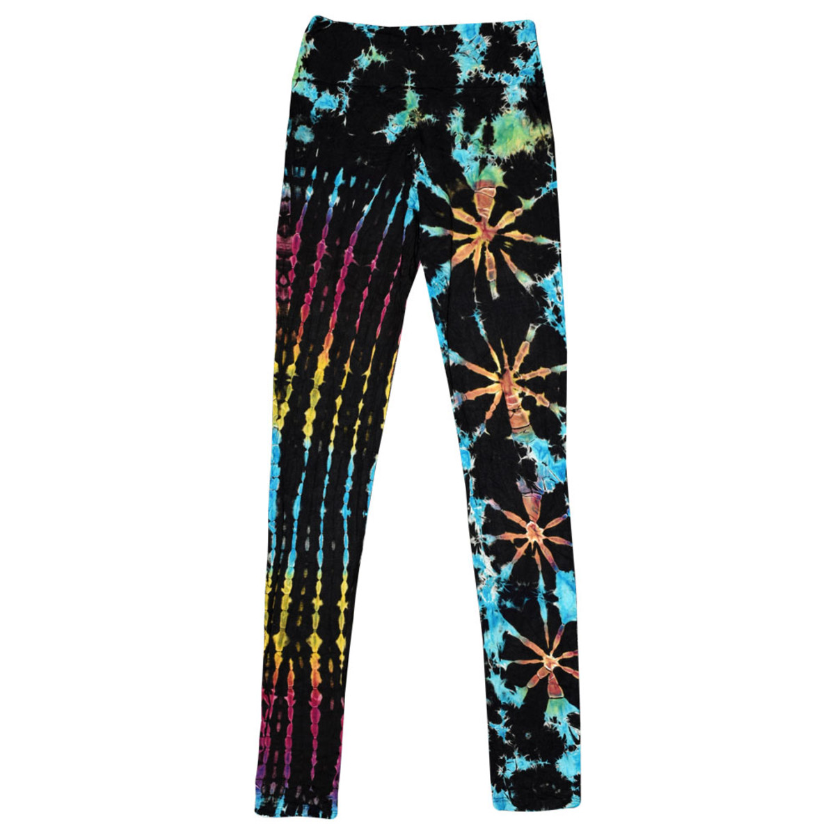 ThreadHeads Night City Lights Tie-Dye Rayon Leggings