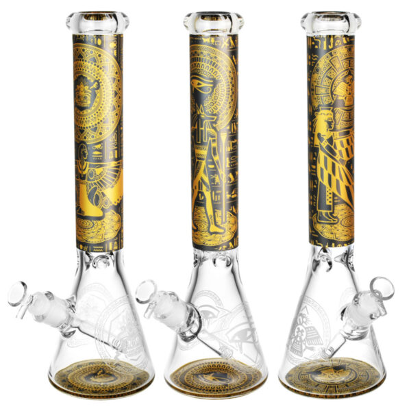 Ancient Cultures Beaker Water Pipe | 15.5"