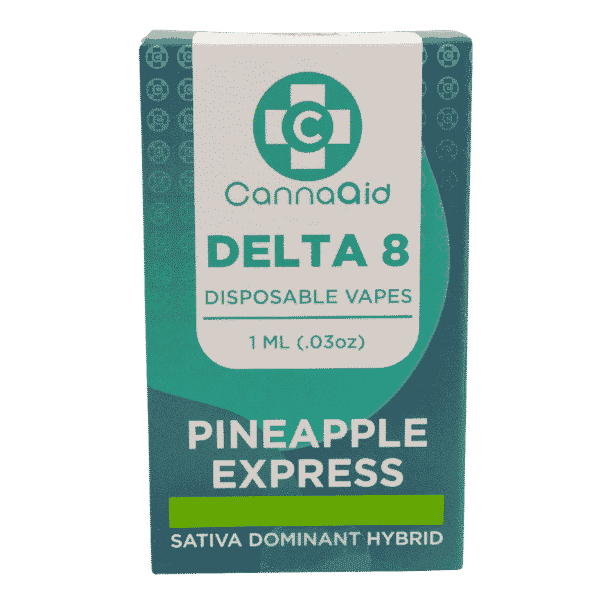 banana cream disposable vape CannaAid Disposable Delta 8 Mini Pen - Various Strains