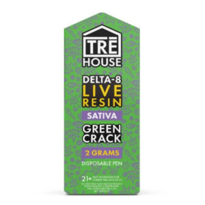 TreHouse Delta 8 Disposable - Green Crack